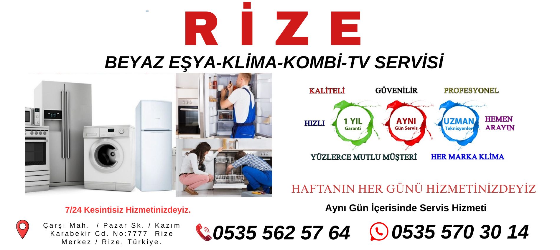 Rize Beyaz Eşya
